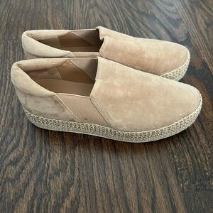 Vince Beige Espadrille Slip-Ons